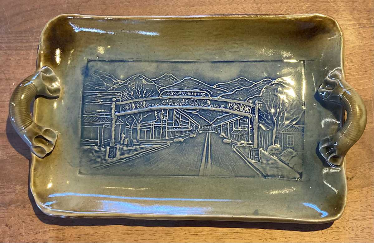 Waynesville Arch Platter by Brad Dodson, Image 1.