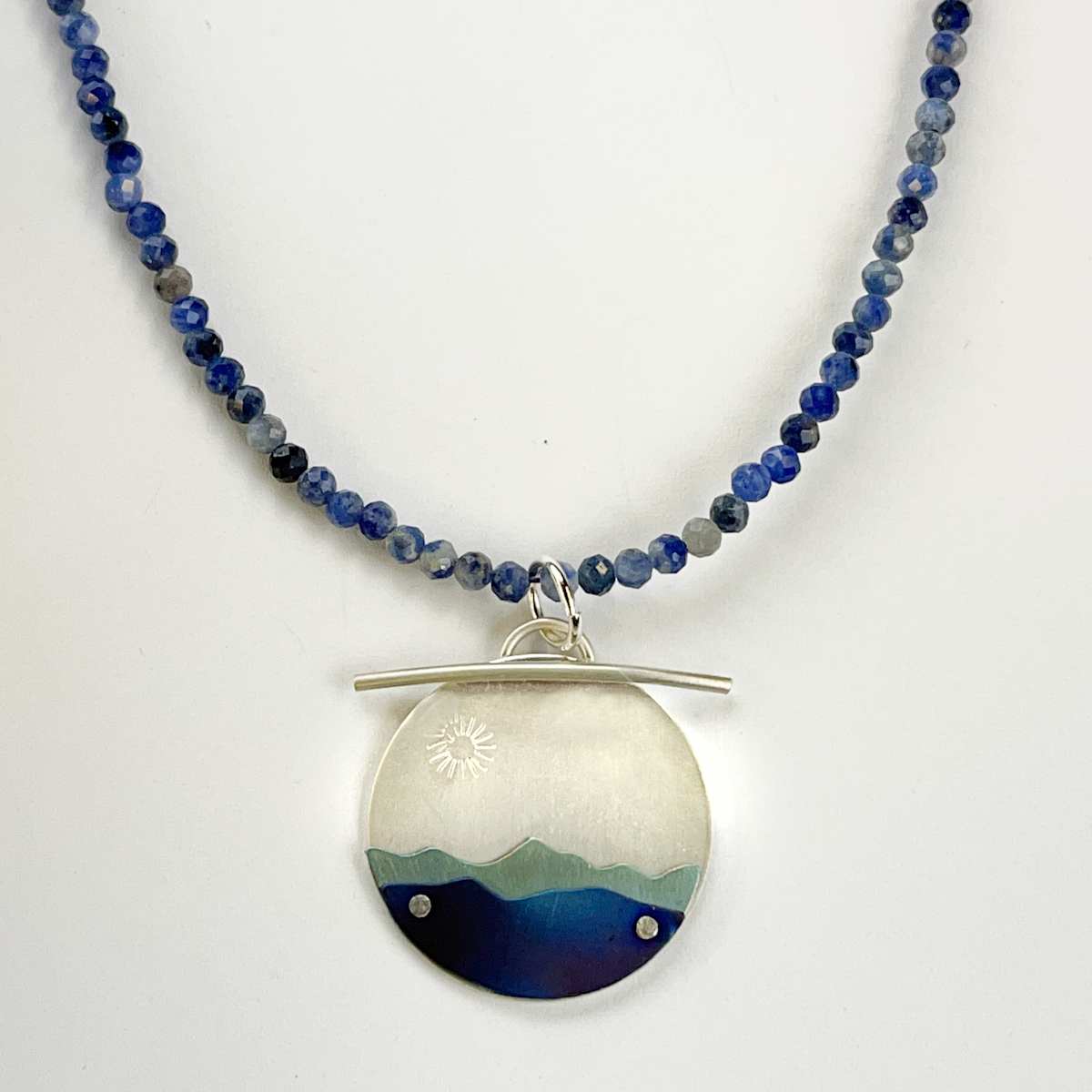Sunny Day On The Blue Ridge Pendant by Ilene Kay, Image 1.