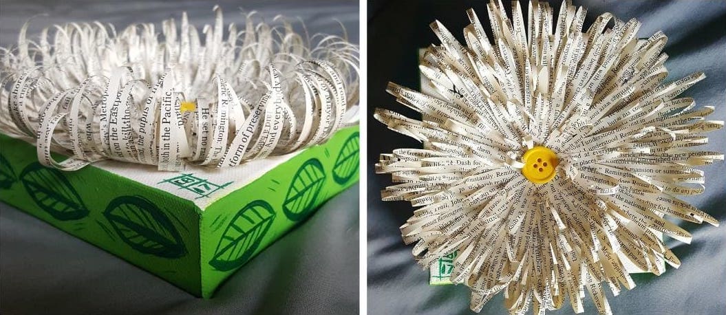 Cut-Paper Flower by Catherine Goenner, Image 2.