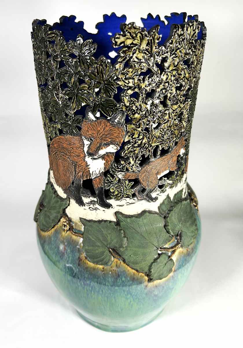Red Foxes by Rodney Leftwich, Image 1.
