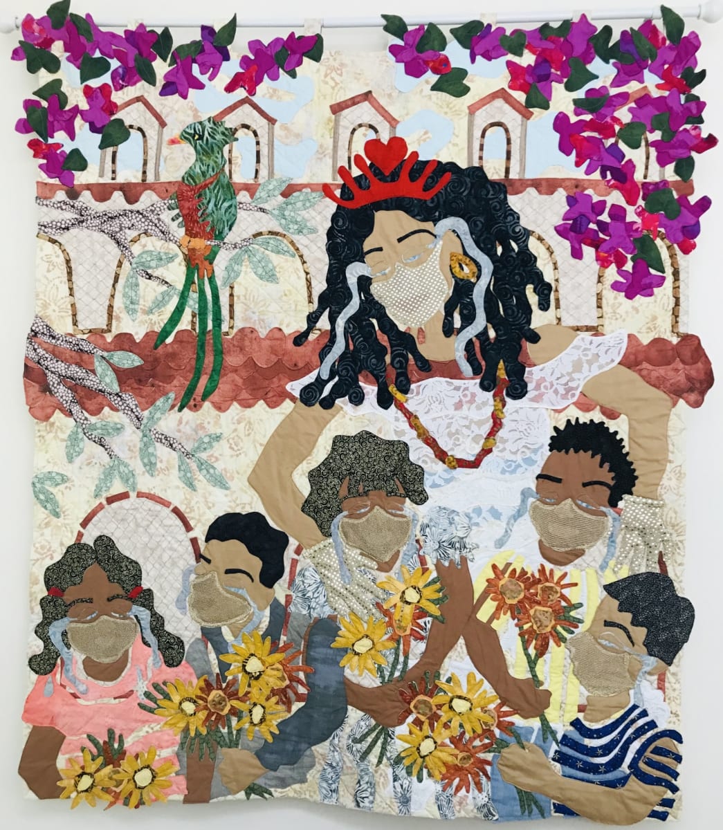 Lady Corona Comforts the Children by Jo-Ann Morgan, Image 1.