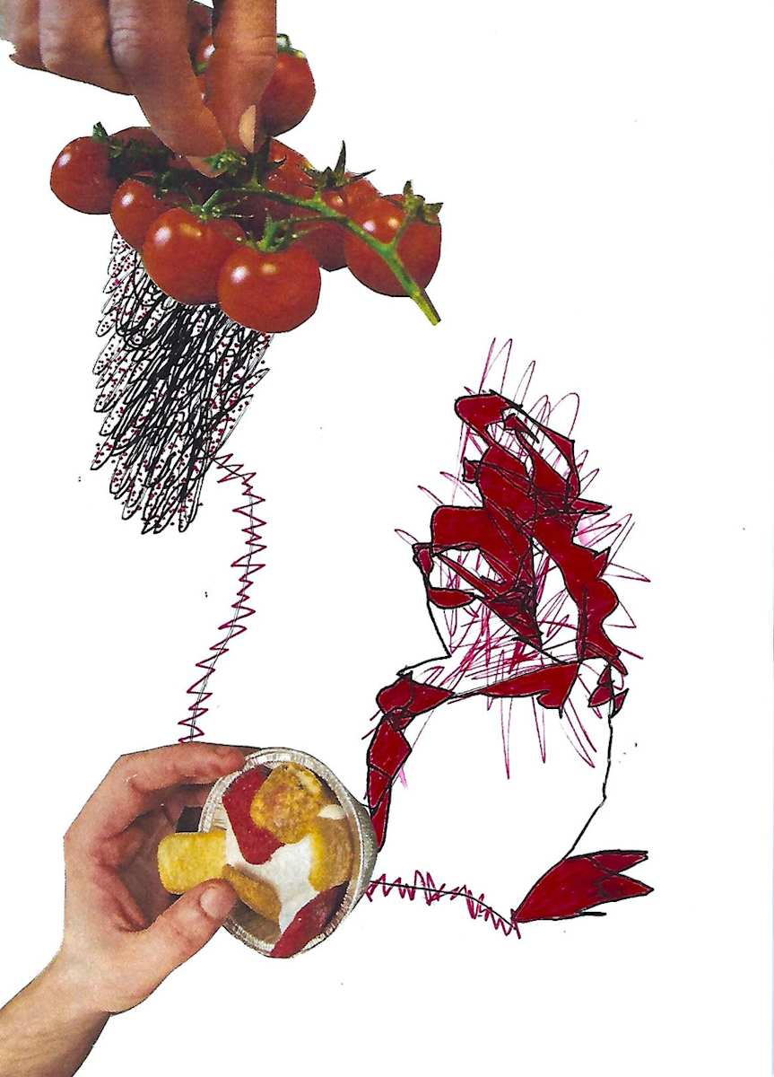Handmade: Red Feed by Joan Gutierrez, Image 1.