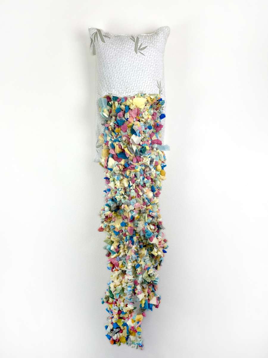 Ana Maria - Rainbow Pillow by Carmen Mardonez, Image 1.