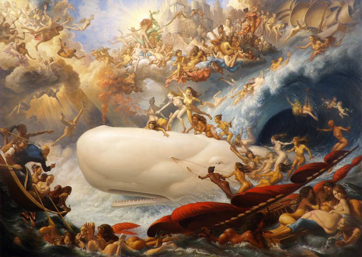 The Triumph of Venus and Galatea over Moby Dick by Michael Tole, Image 1.