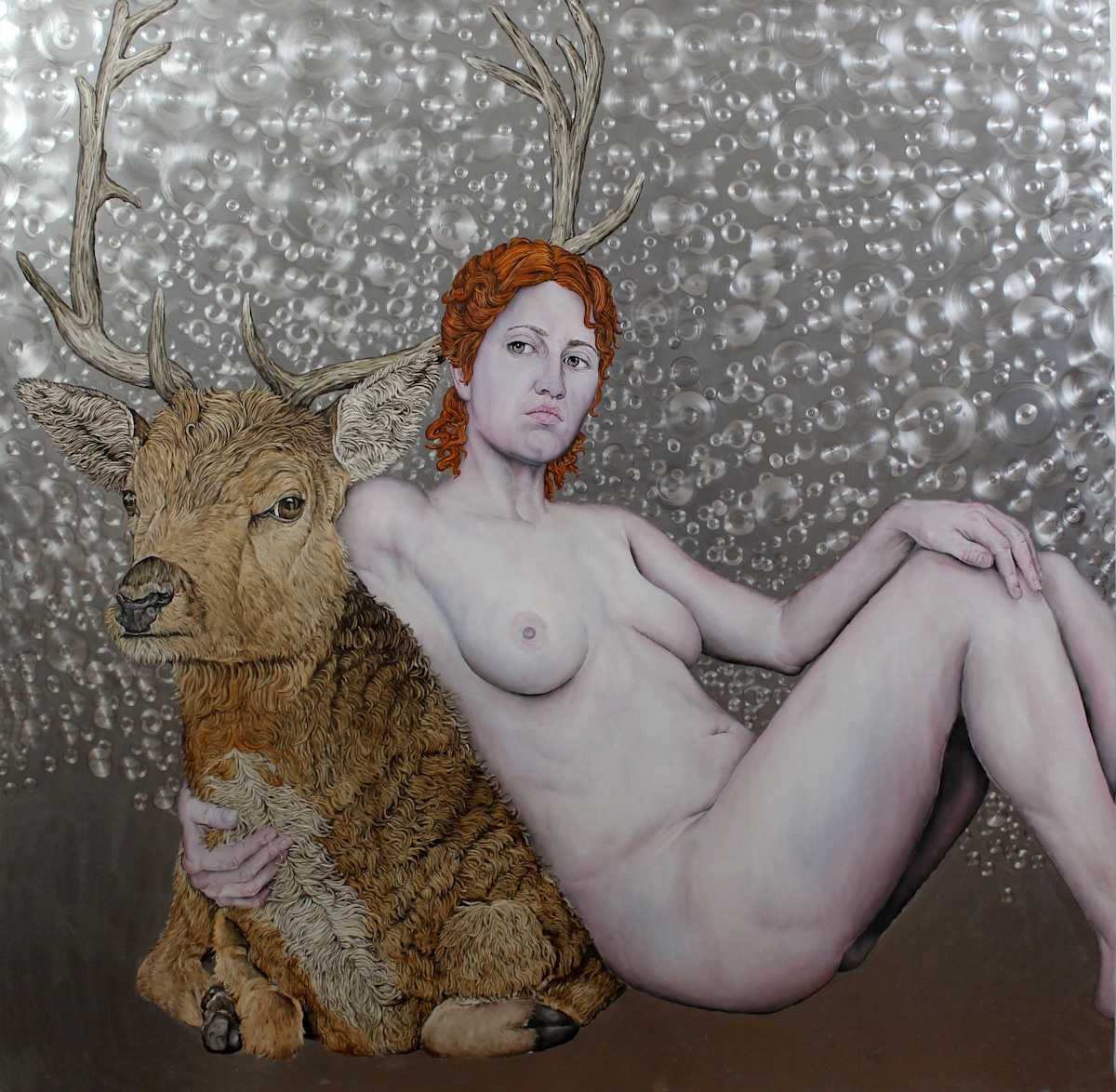 Diana and Actaeon by James Russell May, Image 1.
