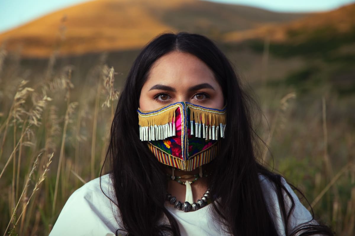 Jingle Mask by Chelsea Kaiah, Image 1.