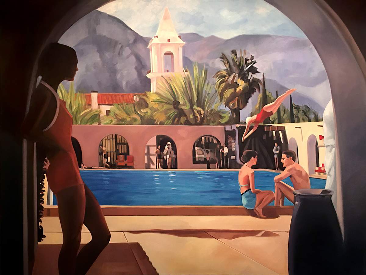 Palm Springs Pool by Kristen Thiele, Image 1.