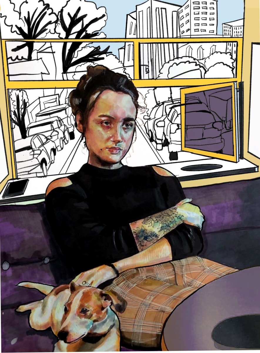 The Cafe by Nadyia Duff, Image 1.