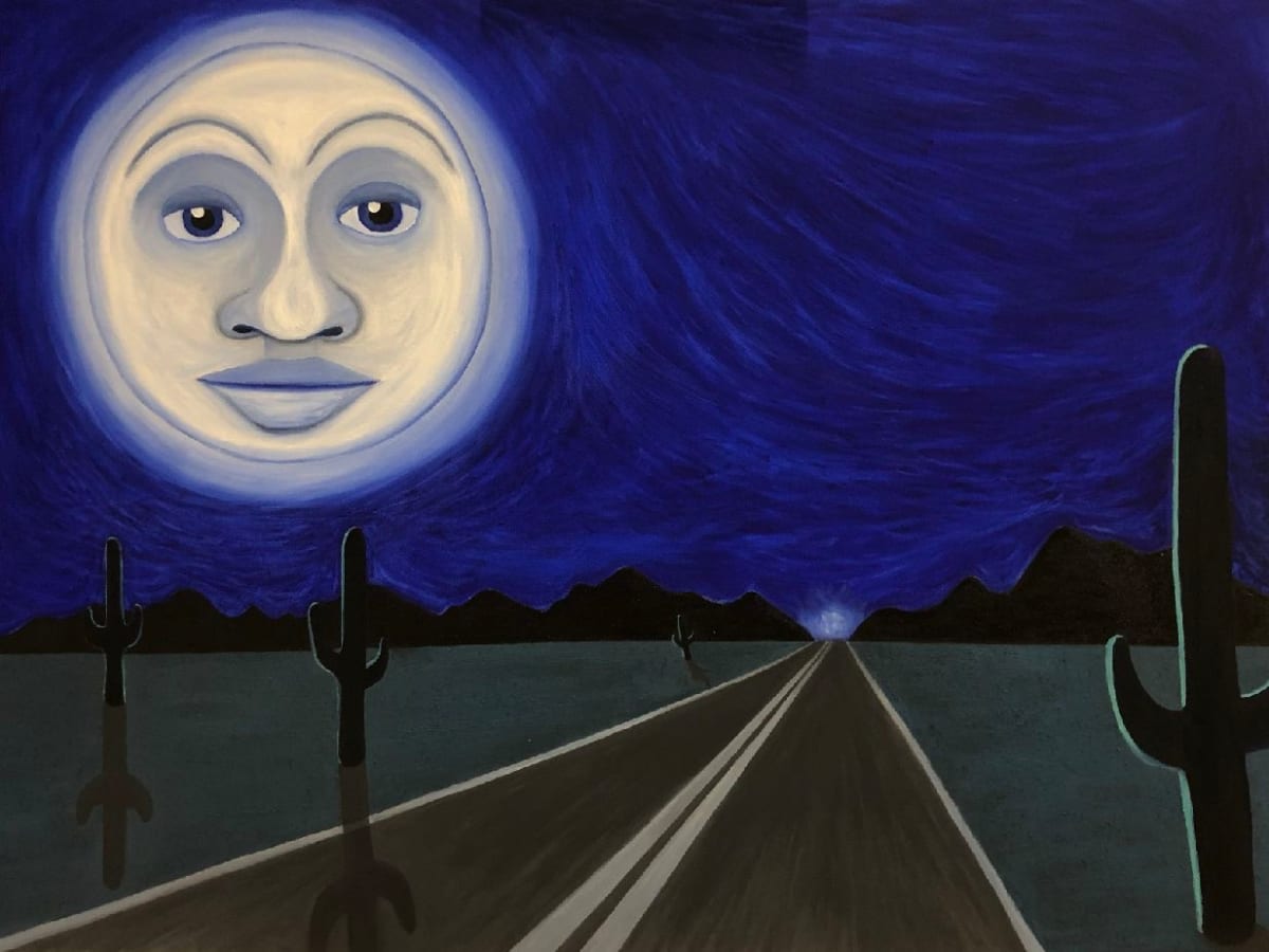 What if the Moon Stared Back? by John Ringer, Image 1.