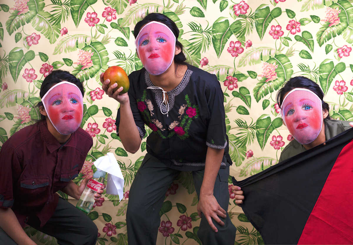 Masks by Tanya Flores Hodgson, Image 1.