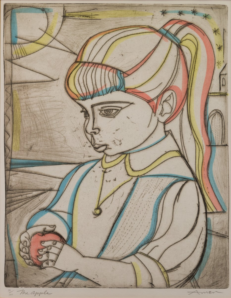The Apple by Irving Amen (American, 1918-2011) 