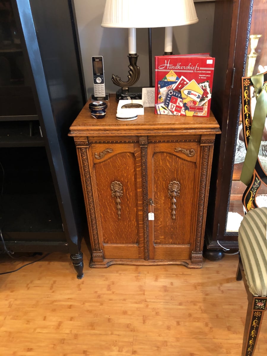 Furniture - Oak Sewing Machine Cabinet, Image 1.