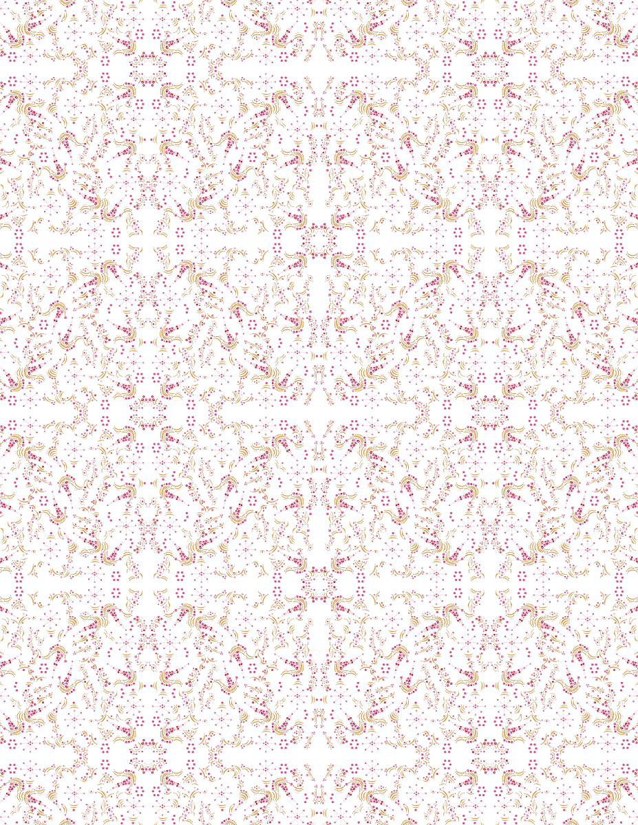 Pink Sparkle (Illustration Pattern Repeat) 