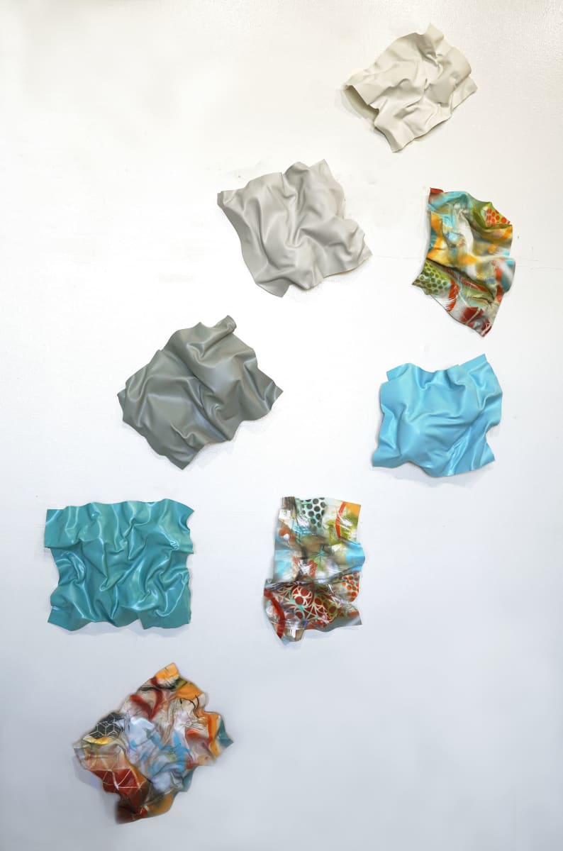 Flying Aqua Cascade by Cari Cohen 