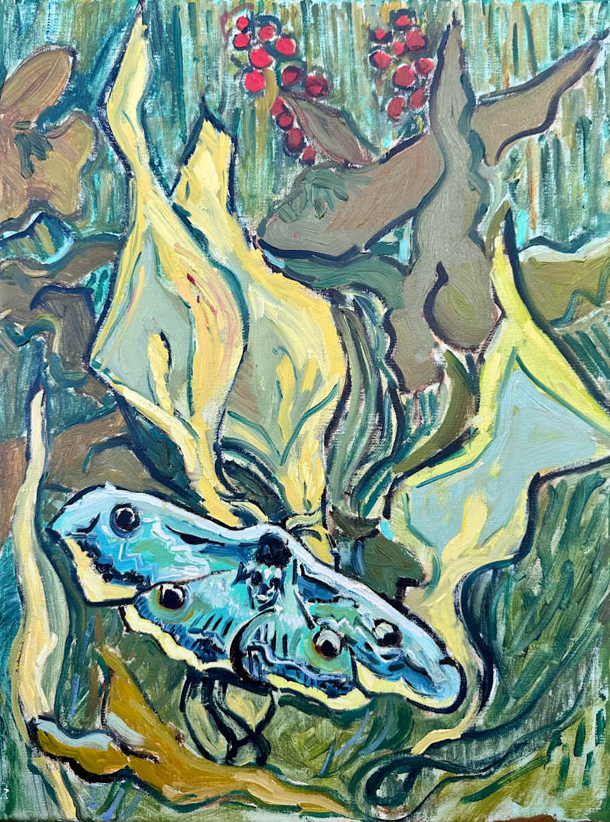 Moth After Van Gogh by Amanda Scott, Image 1.