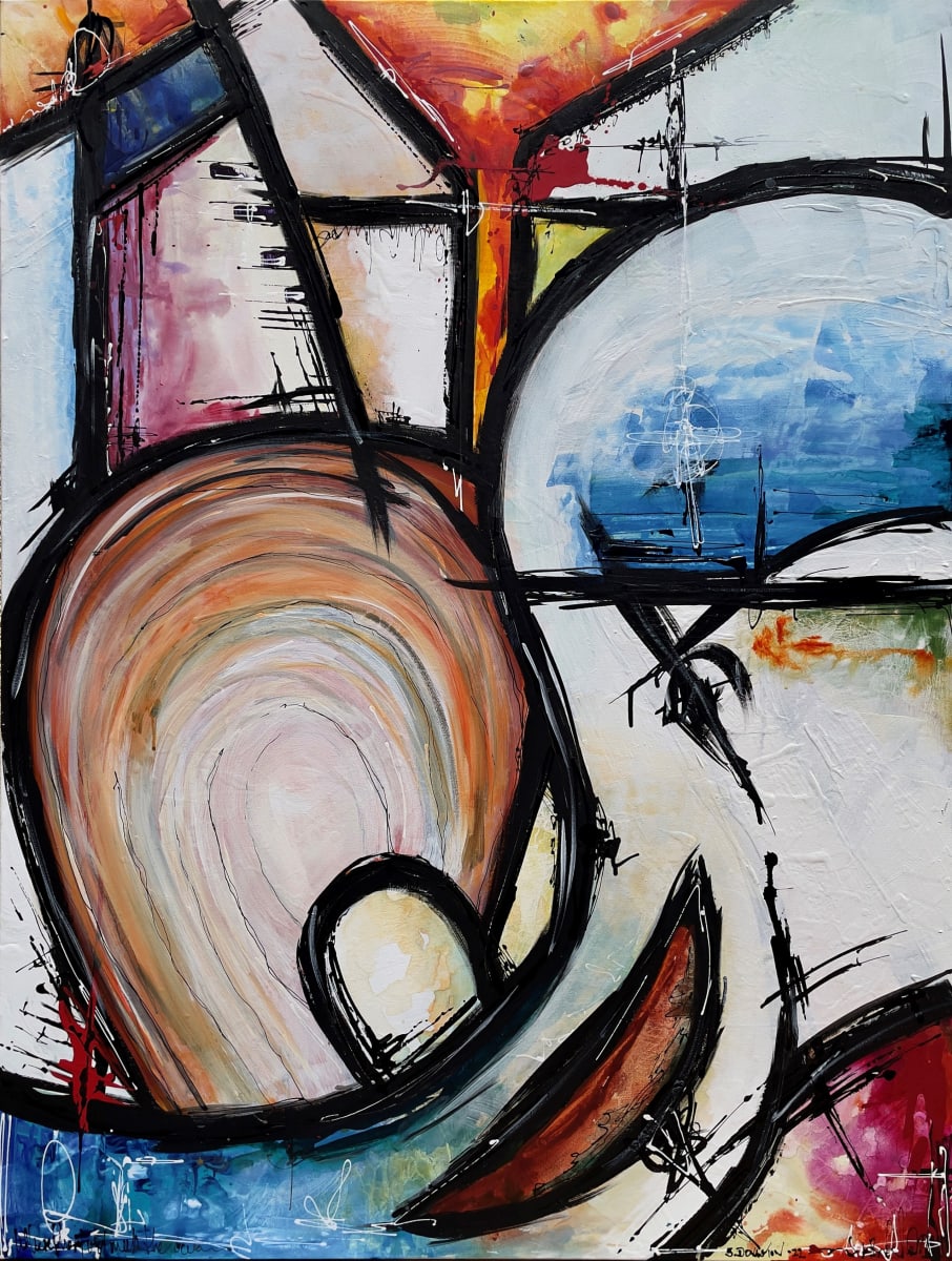 Foreshore by Sherylle Dovaston  Image: Foreshore 106 x 81