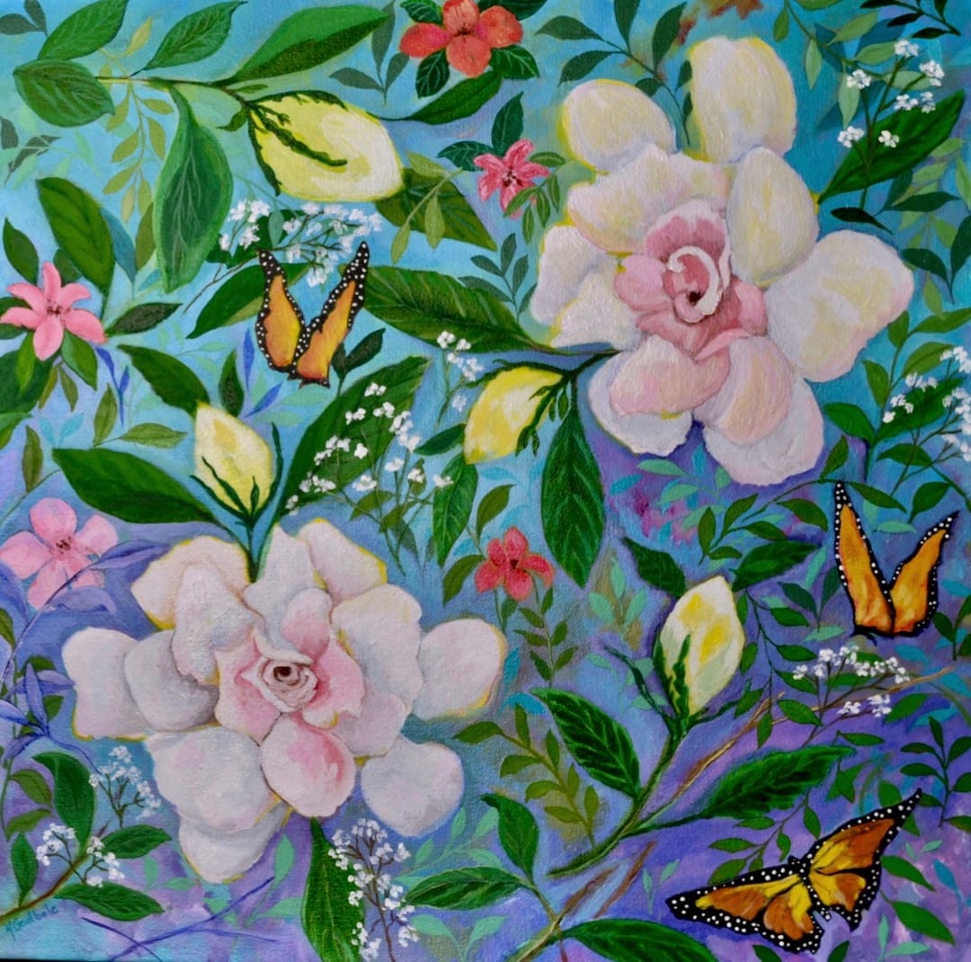 Butterfly Garden by Harriet Godbole 