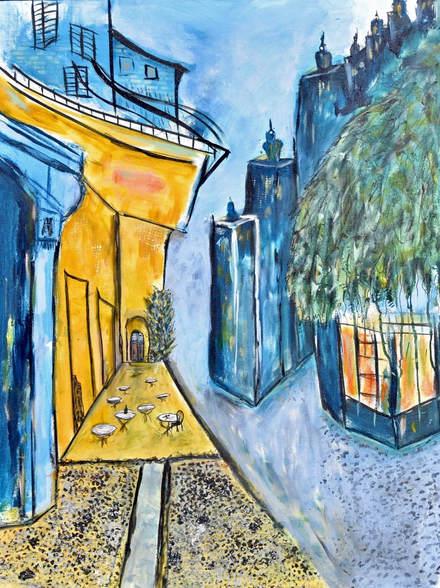 Visit From Van Gogh by Linda Feinstein 