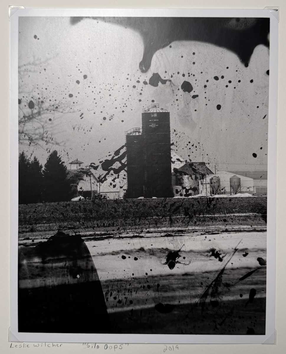 Silo Oops by Leslie Wilcher, Image 1.