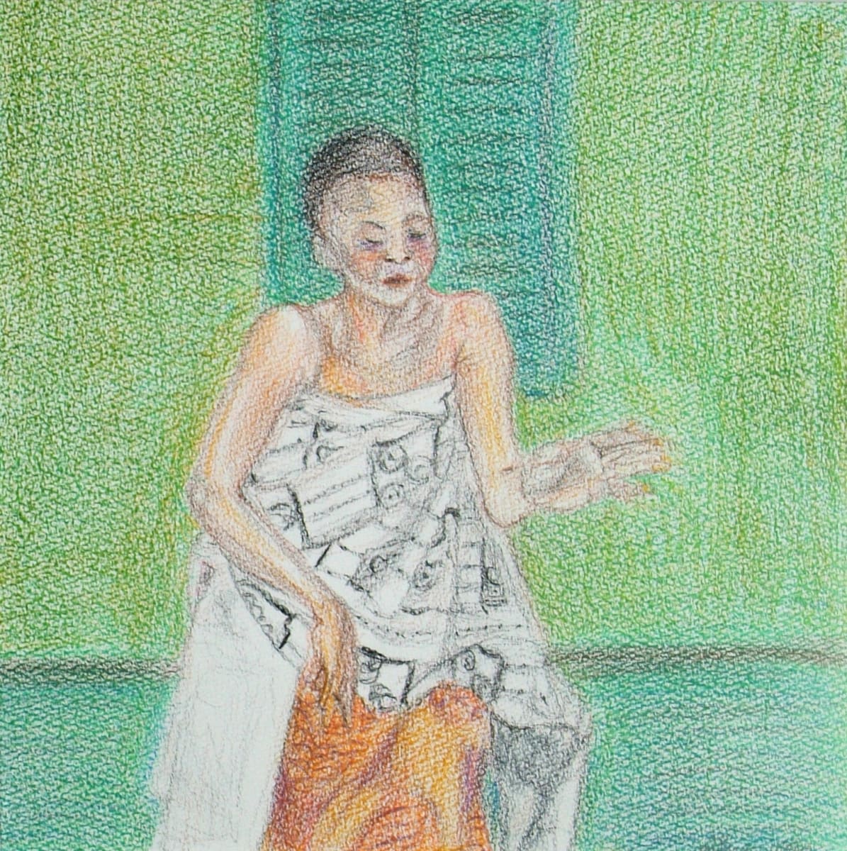 Woman Dancing by Amy Bryan 