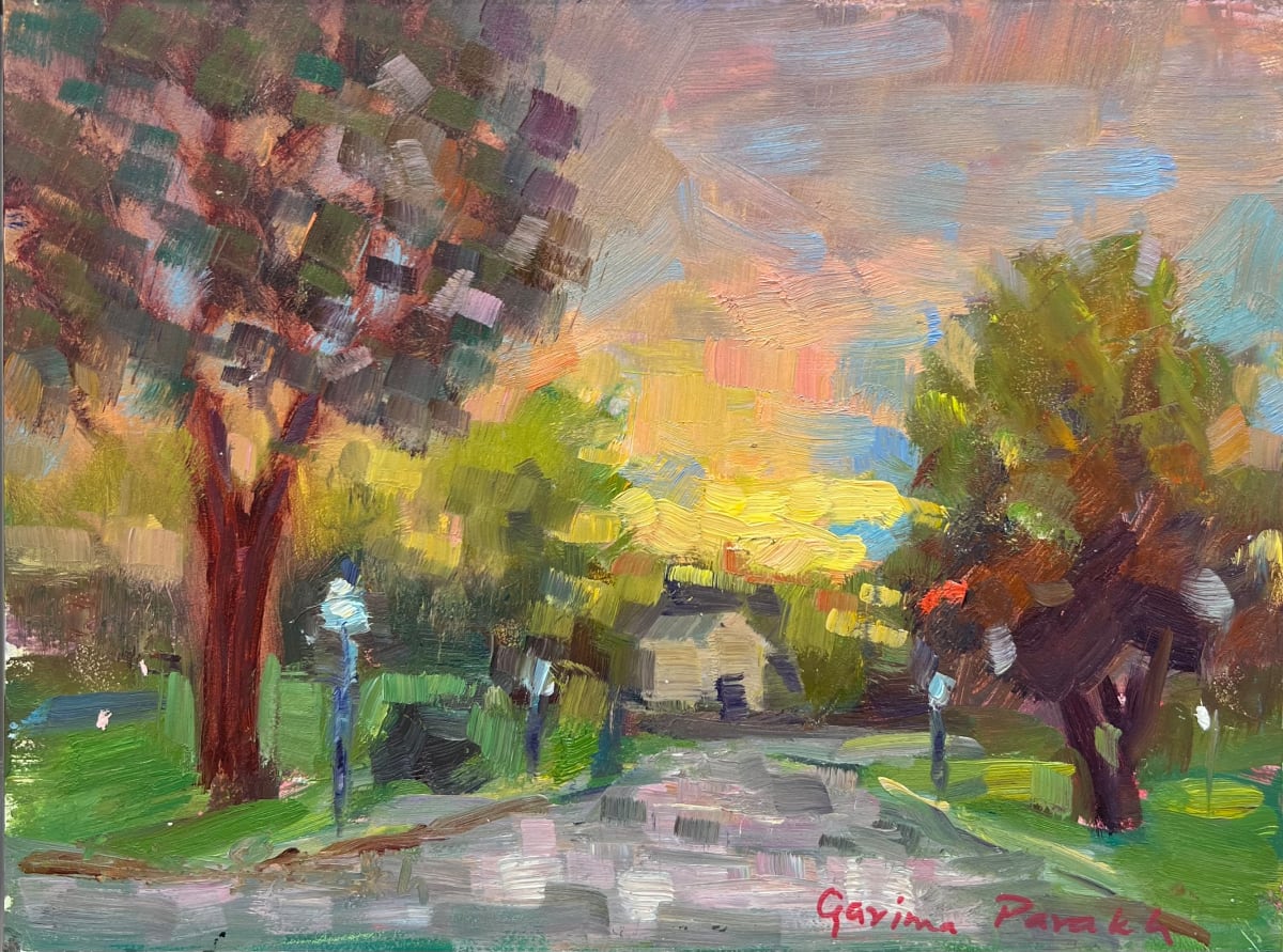 Sunset at Andover Commons by Artnova Gallery 