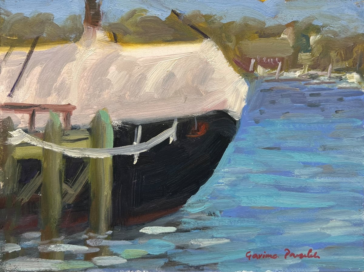 Big Boat in Gloucester, MA by Artnova Gallery 