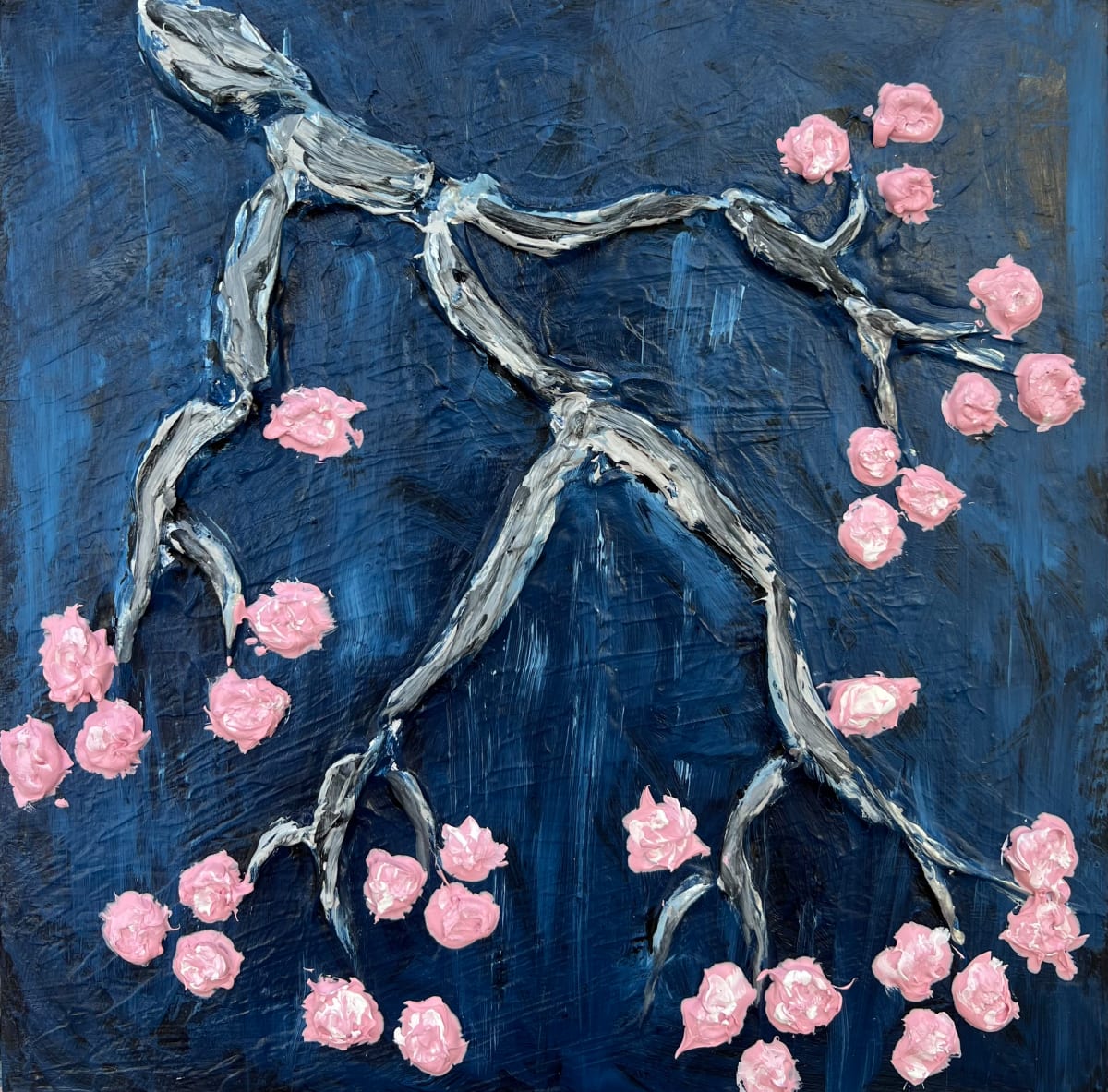 Cherry Blossoms by Night 