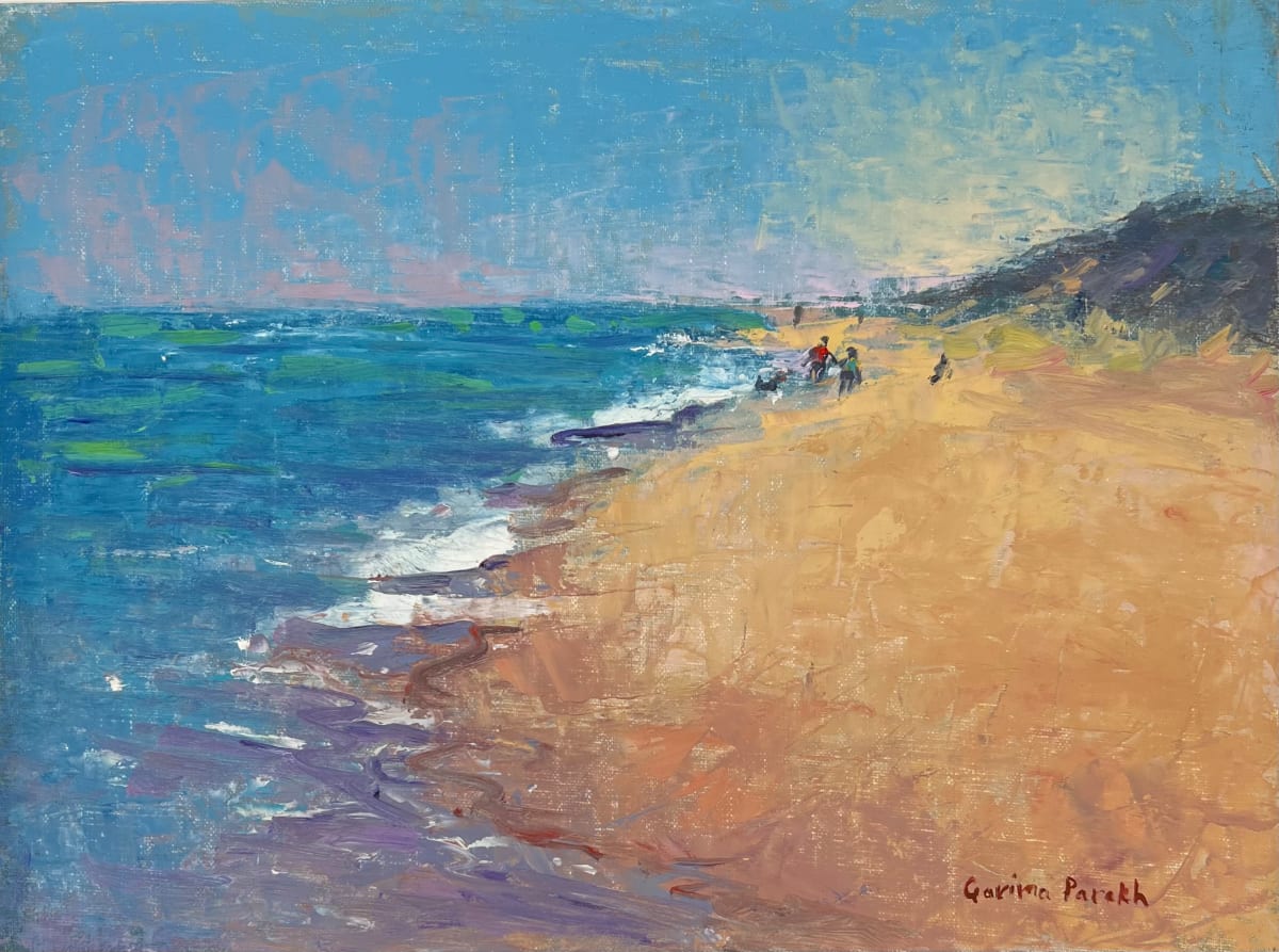 Evening Light Cahoon Hollow Beach by Artnova Gallery 