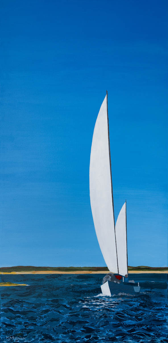Brant Point Sail by Artnova Gallery & Salt Studio, Image 1.