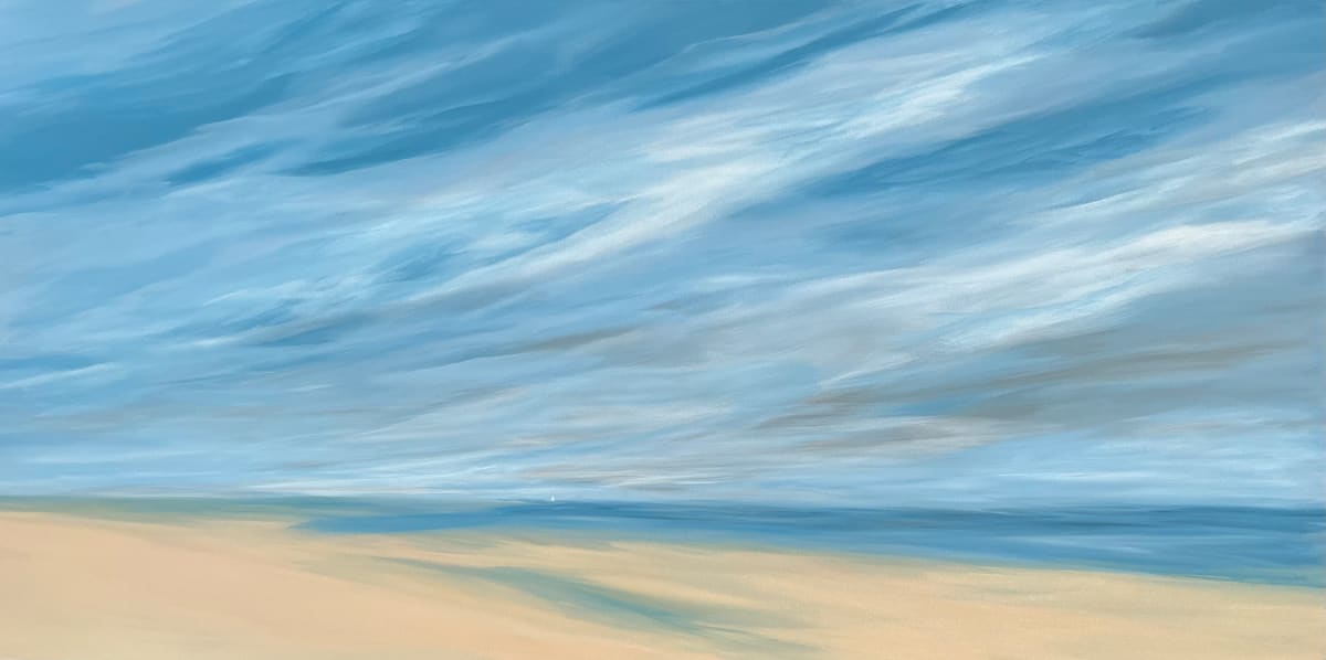 Midsummer Sail on the Horizon by Artnova Gallery 
