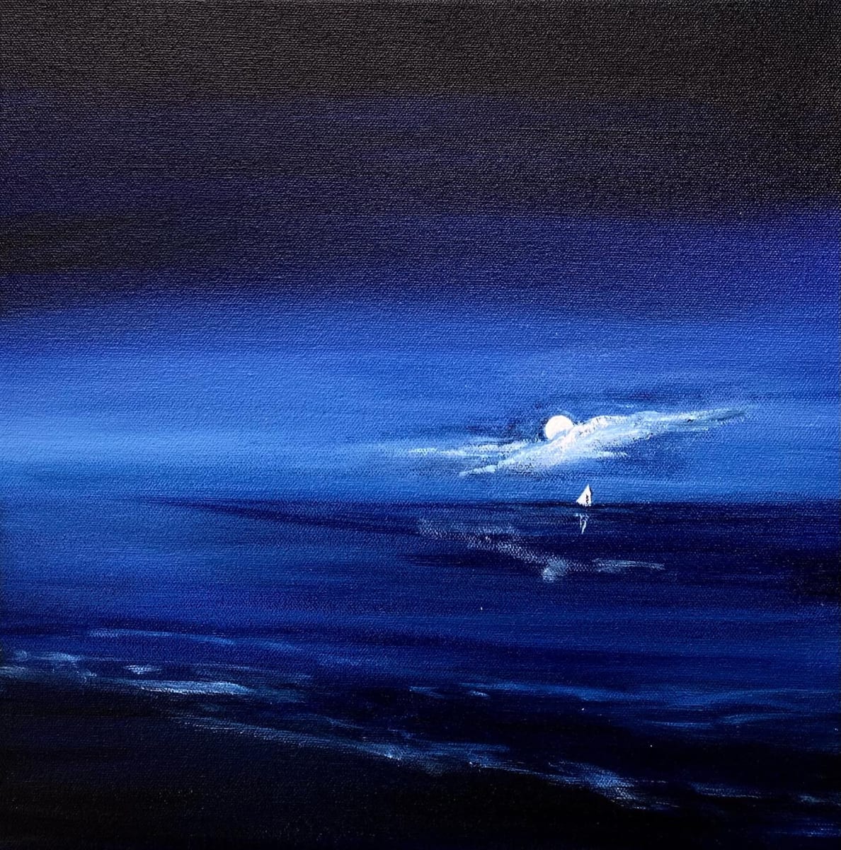 Sailing by Night by Artnova Gallery 