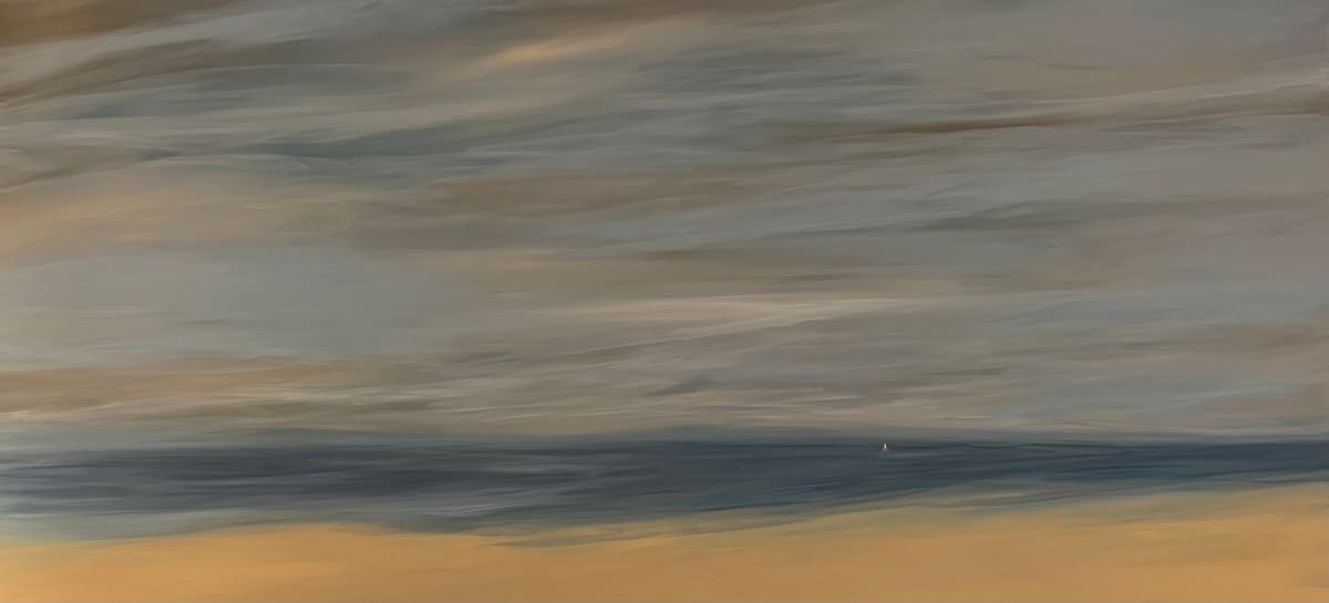 Long Sail #2, August Haze by Artnova Gallery 