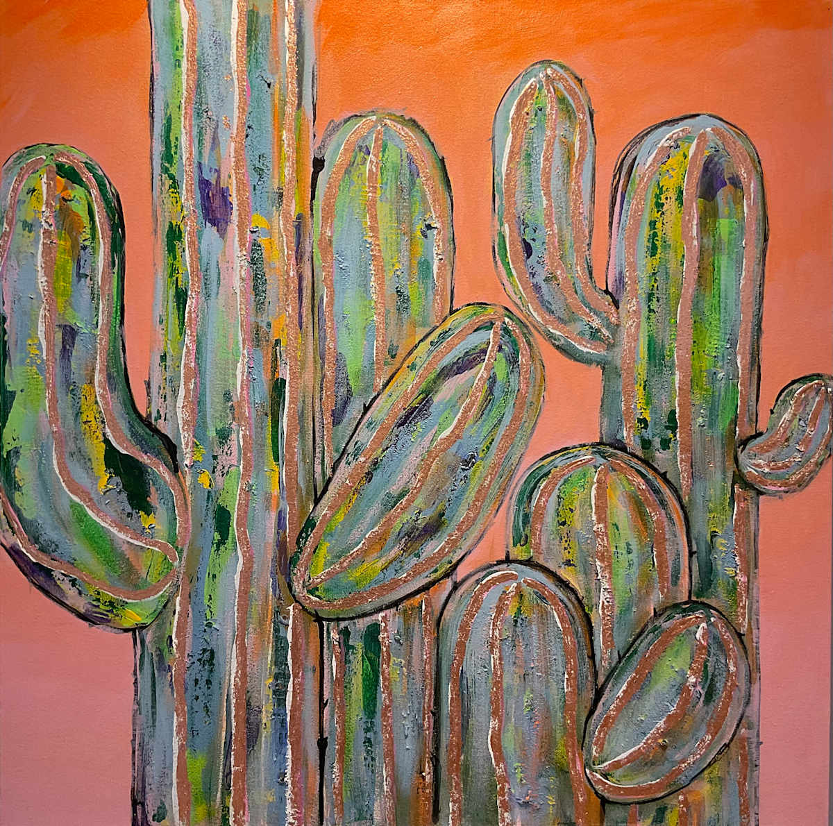 Saguaro Fiesta by Artnova Gallery & Salt Studio 