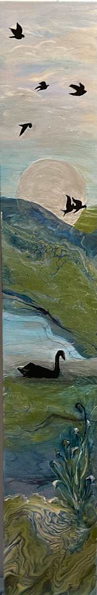 Moon Over Sea by Artnova Gallery & Salt Studio, Image 1.