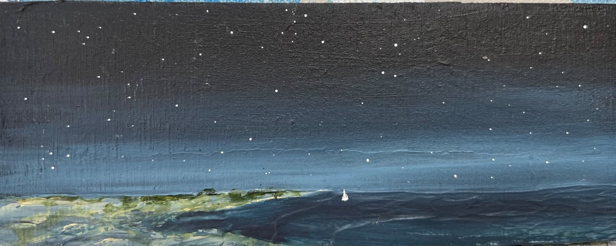 Sailing by Star Light by Artnova Gallery 