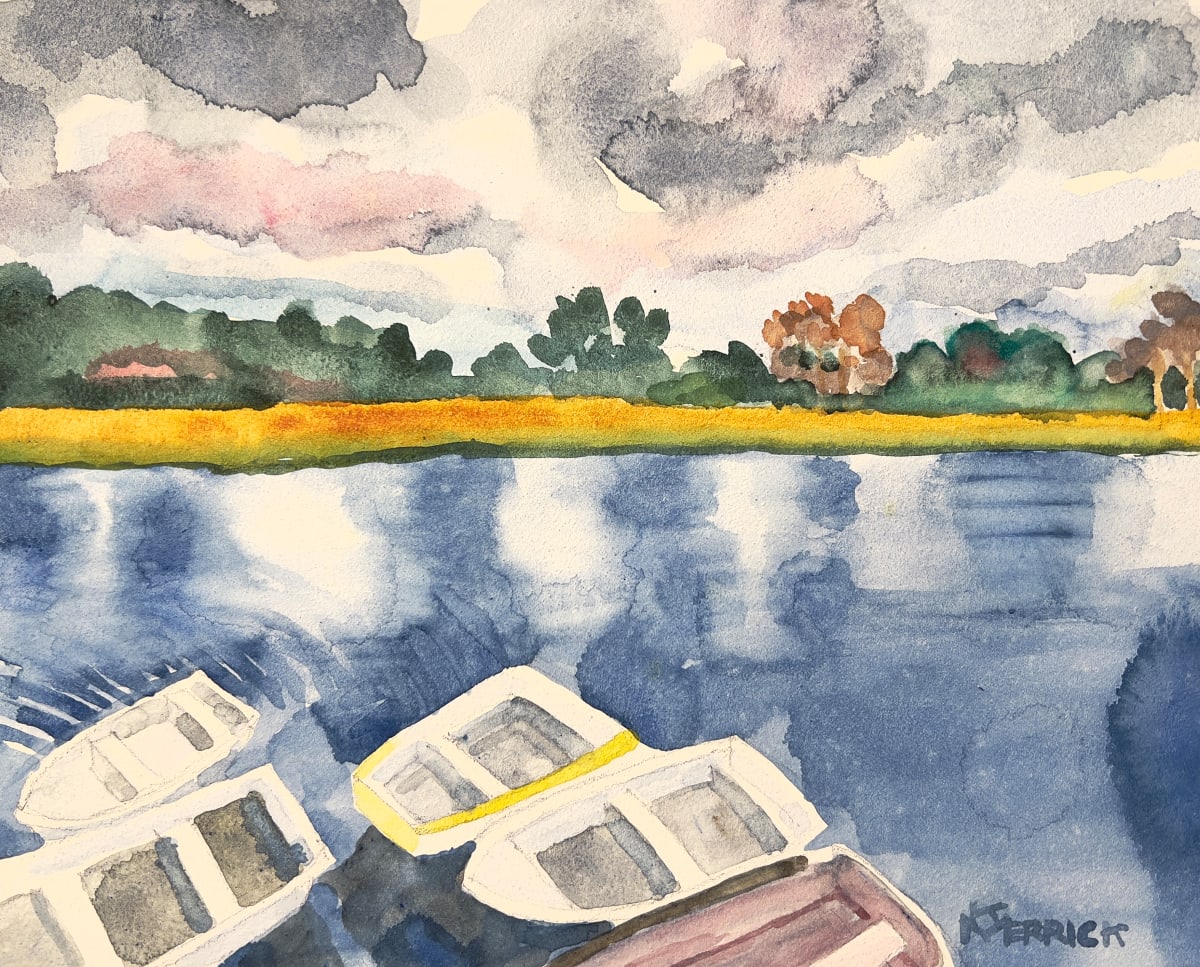 Mill Pond Traffic Jam by Artnova Gallery 