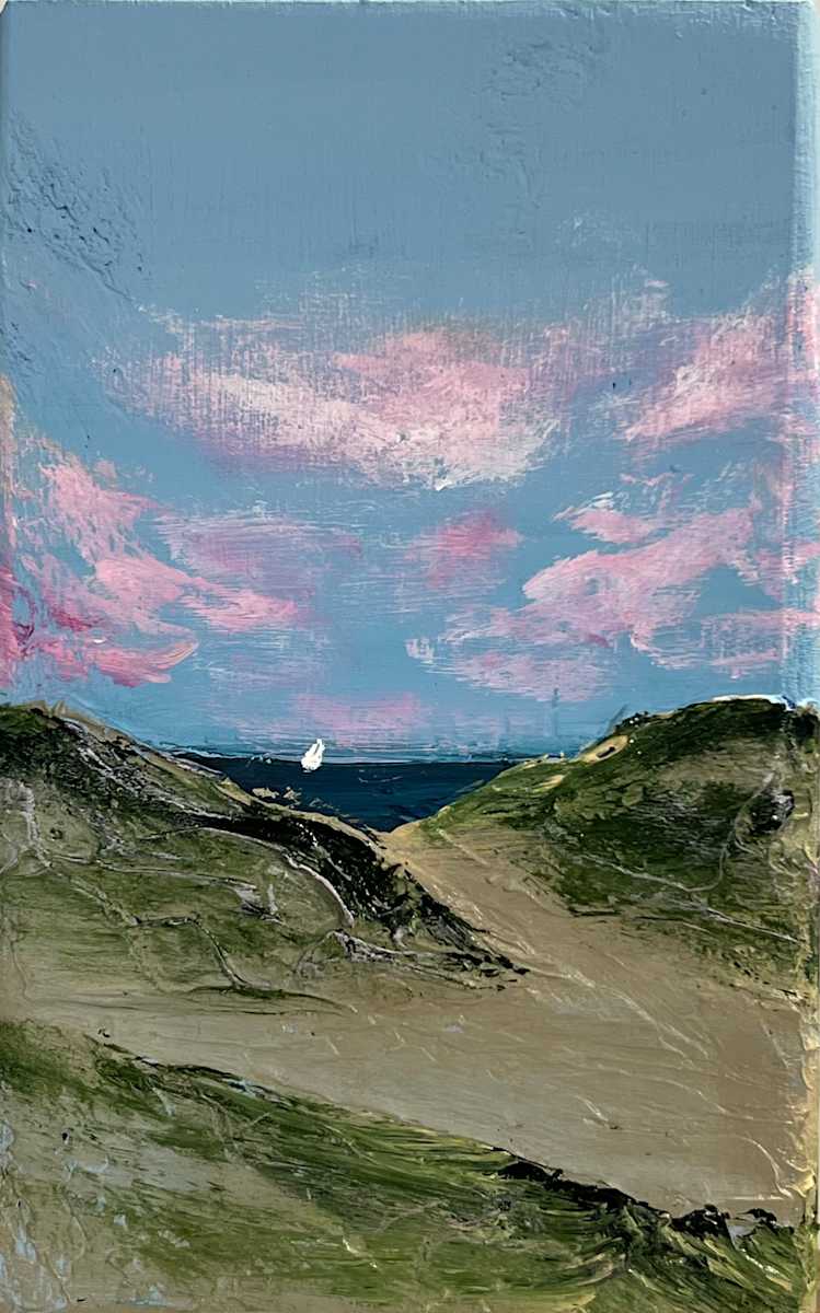 Pink Sky Sail by Artnova Gallery & Salt Studio, Image 1.