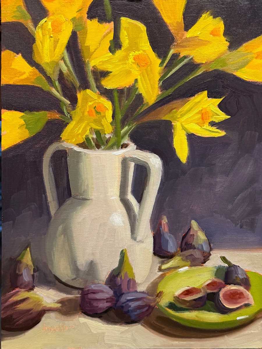 Daffodils and Figs by Artnova Gallery & Salt Studio, Image 1.