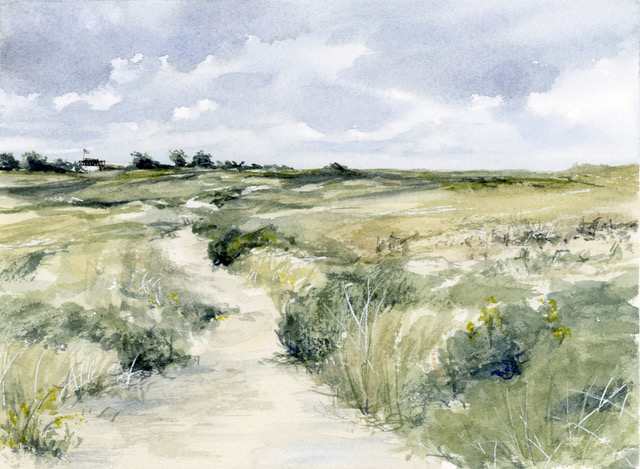 Harding's Beach Path by Artnova Gallery & Salt Studio, Image 1.