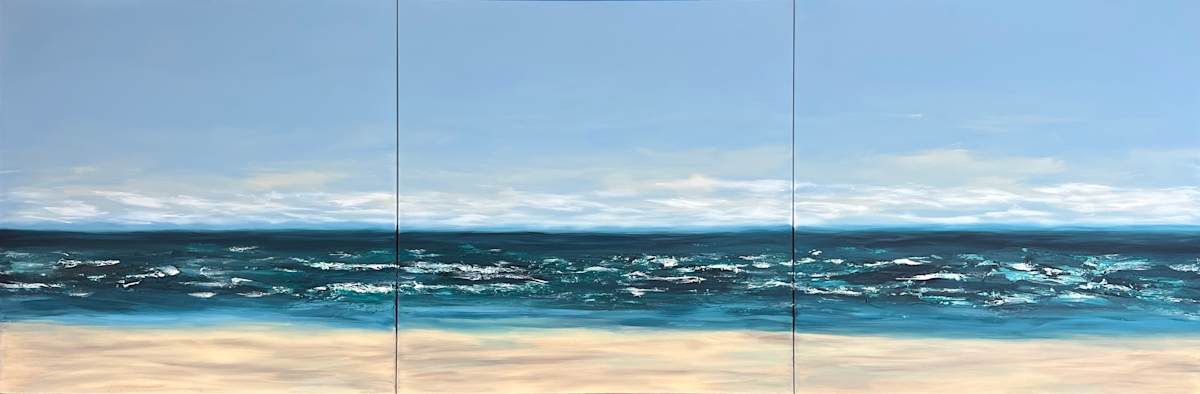 Triple Wave by Artnova Gallery & Salt Studio, Image 1.