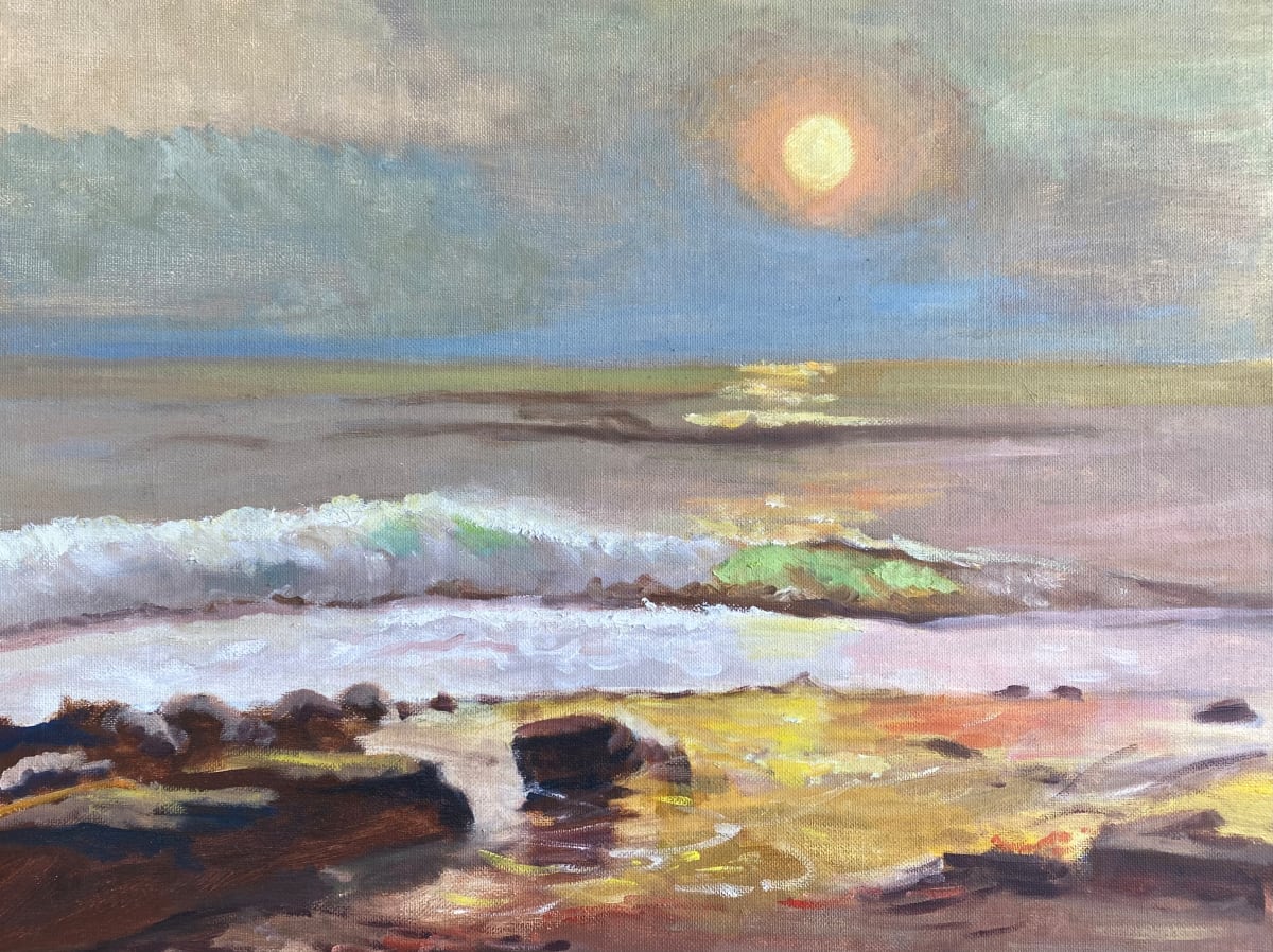 Aqua Tide (giclee reproduction) by Artnova Gallery 