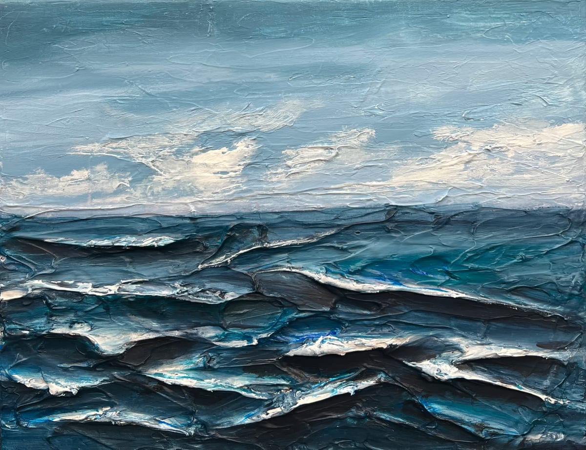 The Ocean Waves by Artnova Gallery 