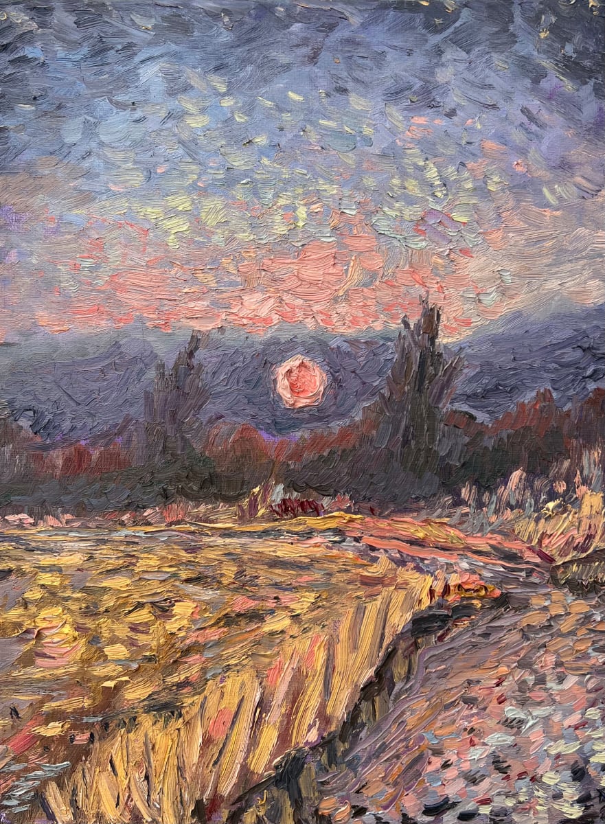 Moon in Shadow of Earth by Artnova Gallery, Image 1.