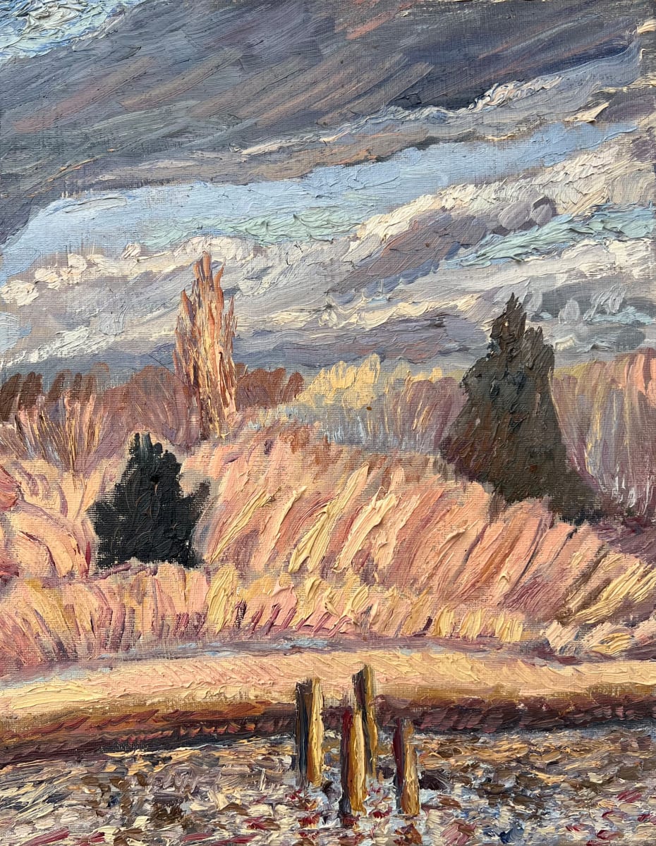 Pylons, Cedars and Poplars by Artnova Gallery 