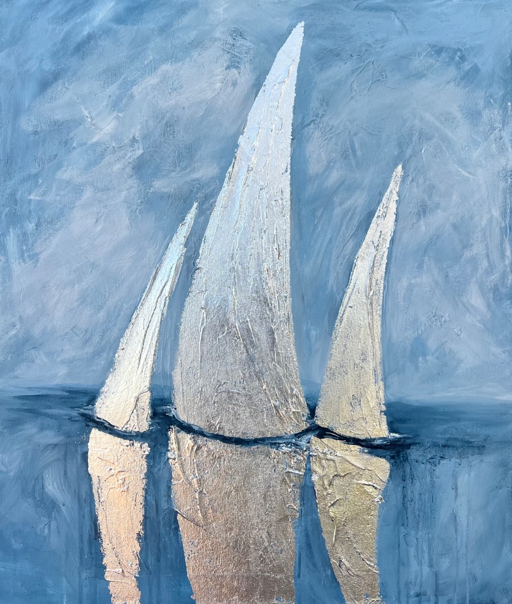 These Three Sails by Artnova Gallery 