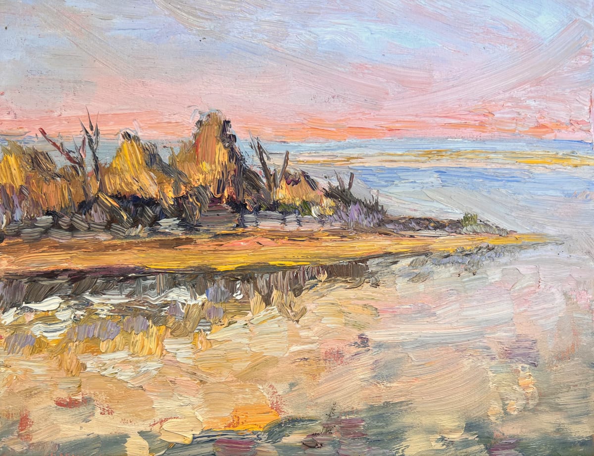 Snow Shore Winter by Artnova Gallery, Image 1.