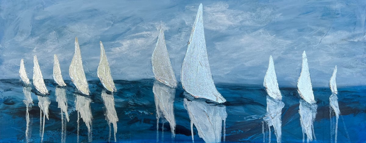Ten Sails by Artnova Gallery 