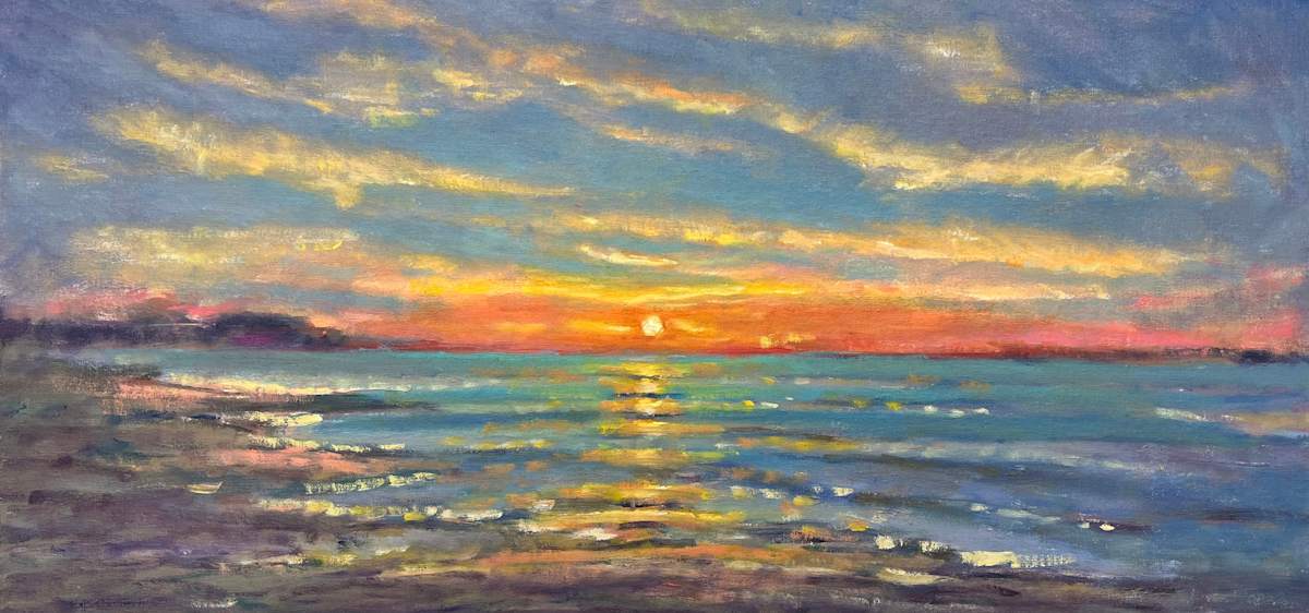 Chatham Beach Sunrise by Artnova Gallery & Salt Studio, Image 1.