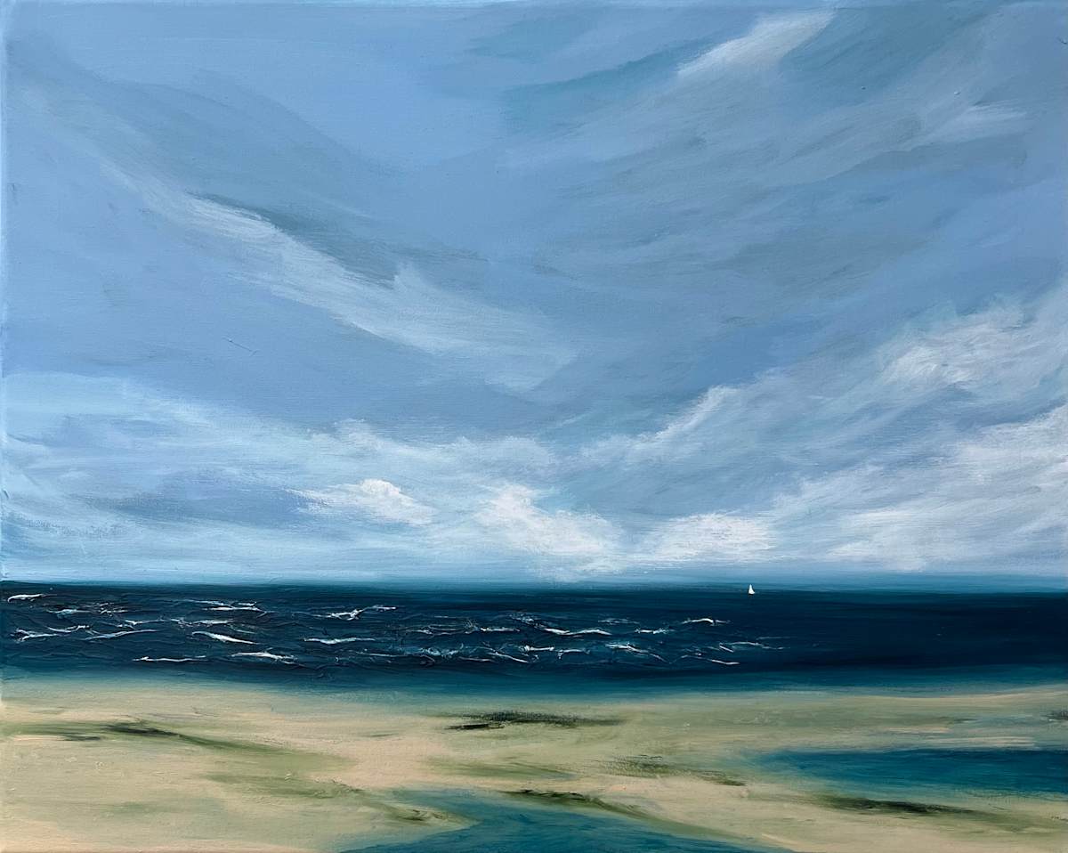 Wavy Sail by Artnova Gallery & Salt Studio, Image 1.