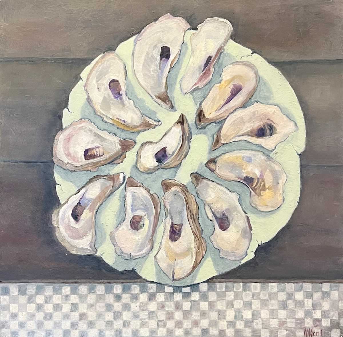 A Dozen Oyster Shells by Artnova Gallery & Salt Studio, Image 1.